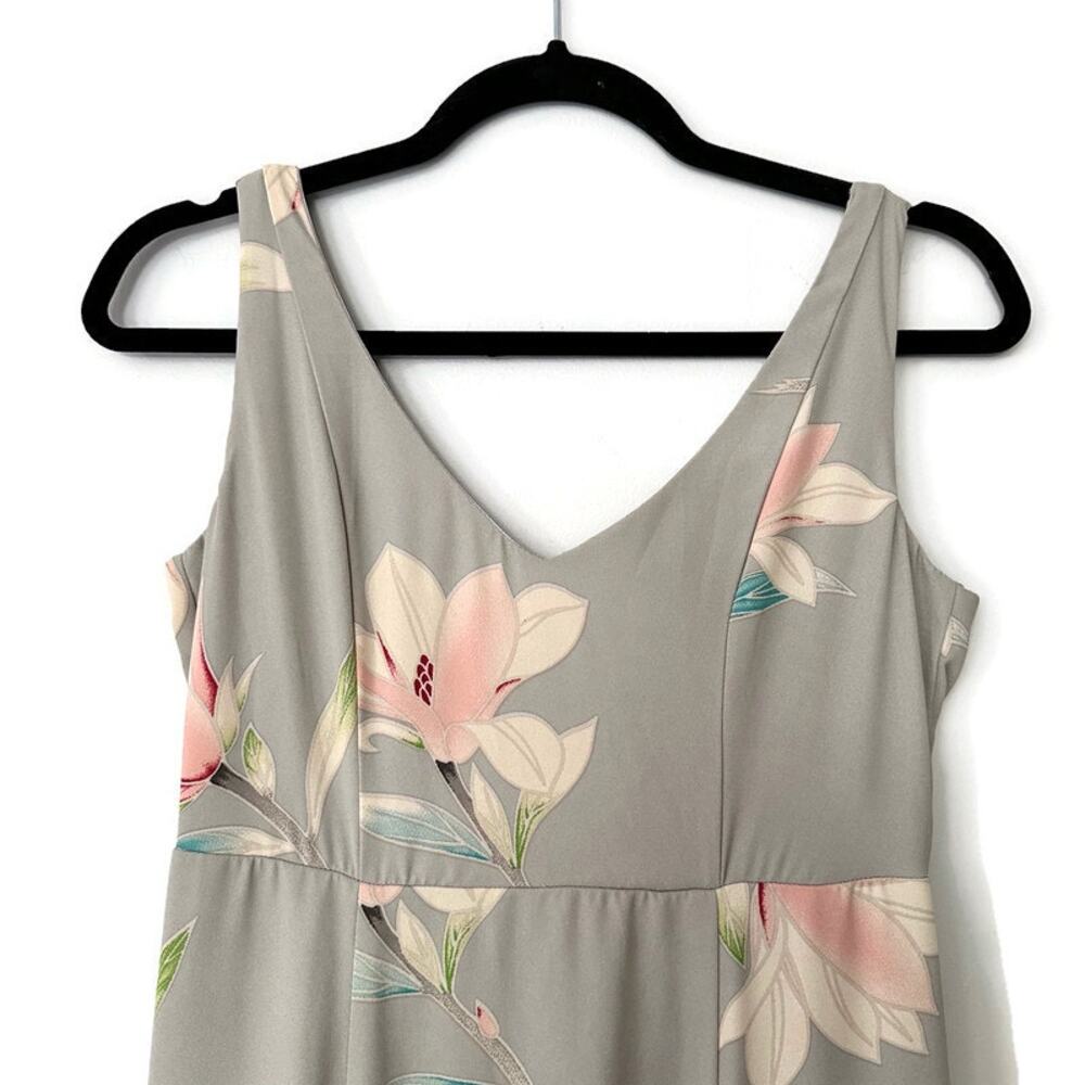 Show Me Your Mumu Jenn Maxi Dress, Grey Pink Floral, Small - Picture 5 of 6